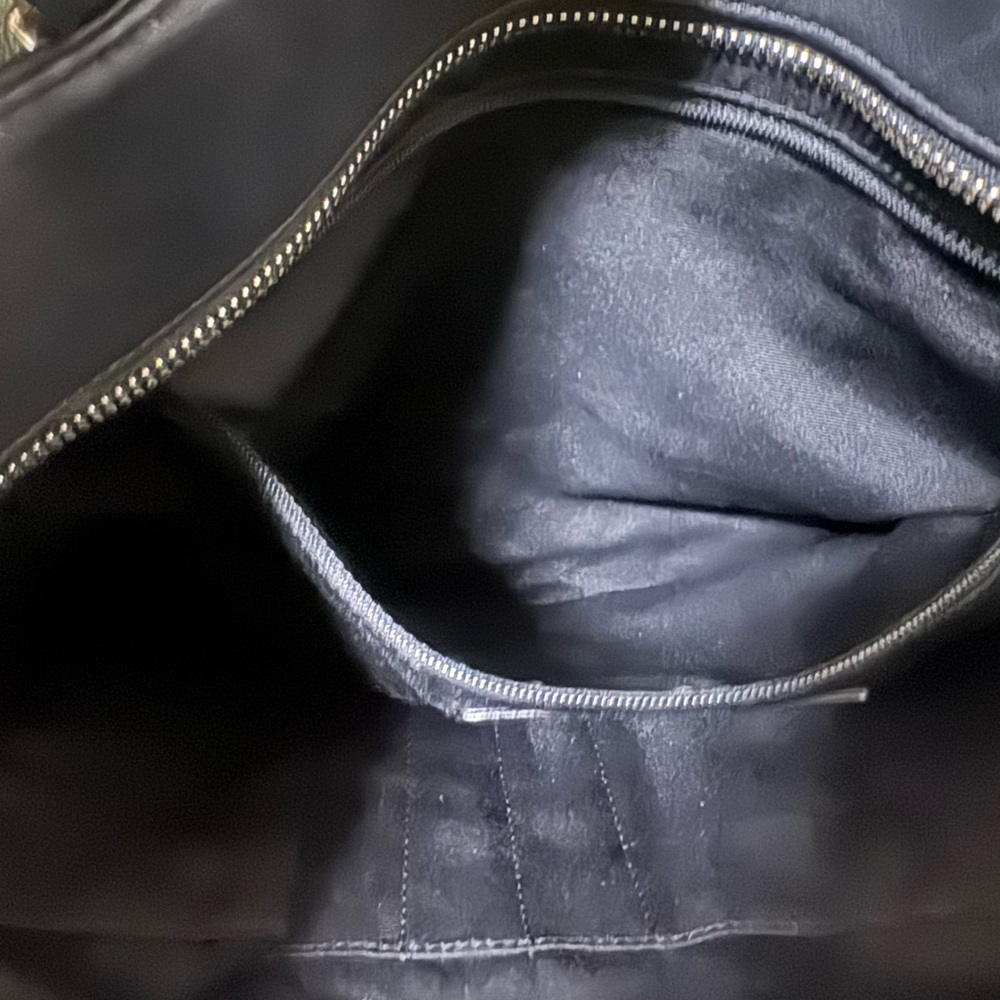 Coach Black Leather Tote Bag - Picture 8 of 11